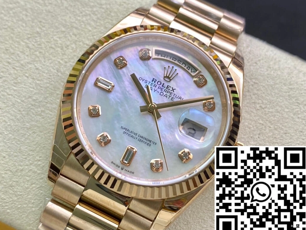 Rolex Day Date Dial Factory Mother-Of-Pearl M128235-0029 EW White 1212